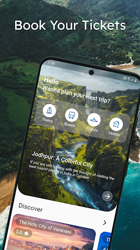 Train Ticket Booking App Screen 2