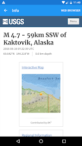 Screenshot 4 Terremoto + Alertas, Mapa y In android