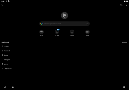 Tincat Browser Pro m3u8 mpd Screenshot