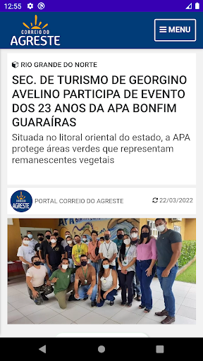 Portal Correio do Agreste Screen 2