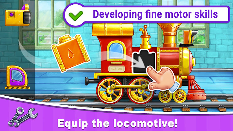 Train Games for Kids: station - 12.1.1 - (Android)