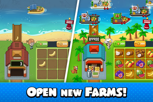 Idle Farm Tycoon - Merge Crops - Puzzle - games
