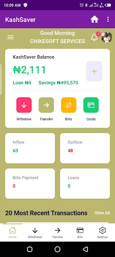 KashSaver Screen 2
