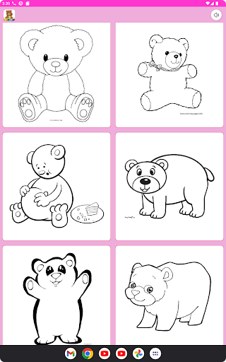 super bear - coloring book Screen 3