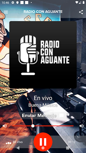 Android application Radio con aguante screenshort