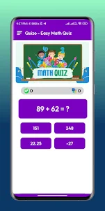 Quizo - Easy Math Quiz