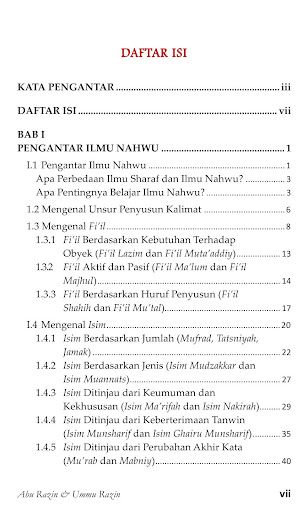 Ilmu Nahwu Untuk Pemula Cet 1 Screen 2