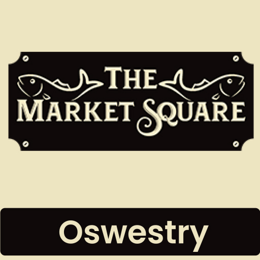 Market Square Oswestry Wales logo