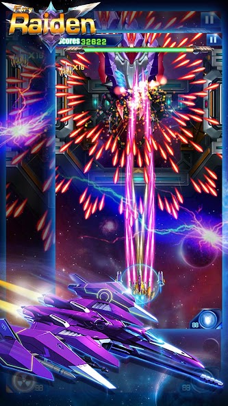 Space Shooter - Galaxy Attack 1.72 APK + Mod (Unlimited money) untuk android