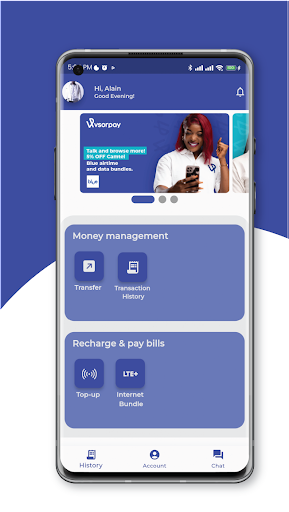 Android application Vsorpay screenshort