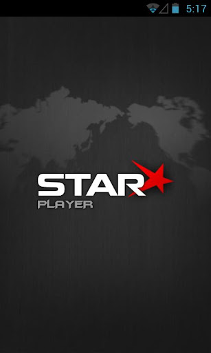 Android application StarPlayer screenshort