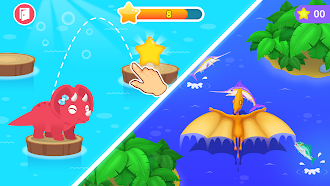 Game screenshot Игры динозавров дети hack
