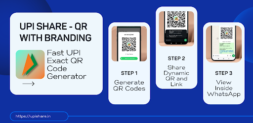 UPI Share - Own Branding & QR
