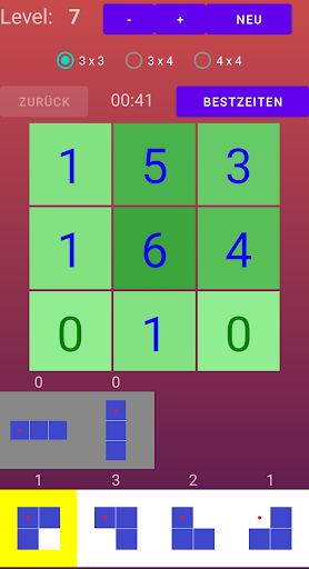 Android application Polyomination screenshort