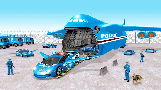 ألعاب شاحنة نقل الشرطة