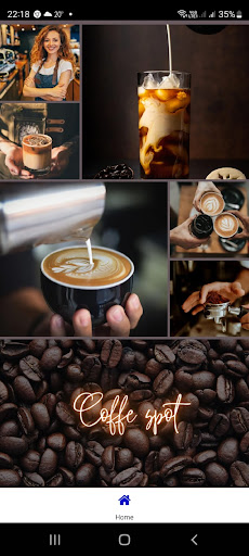 Android application Coffee Base screenshort