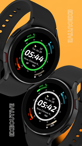 EXD136: Digital Watch Face screenshot 8