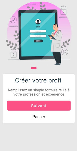 Android application Becare Pro screenshort