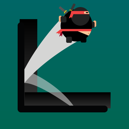 Outjump Ninja logo