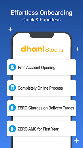 Android application Dhani Stocks : Trade Made Easy screenshort