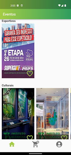 Android application Ticket Fácil screenshort