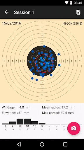 Screenshot of TargetScan ISSF Pistol & Rifle