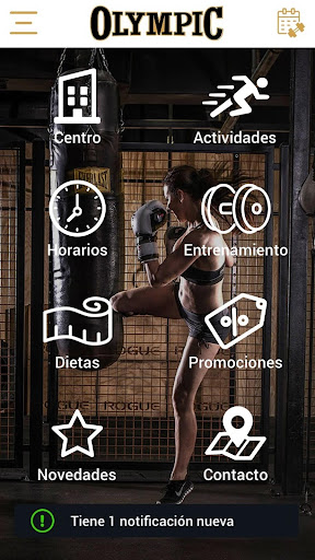 Olympic Fitness Zone Screen 3
