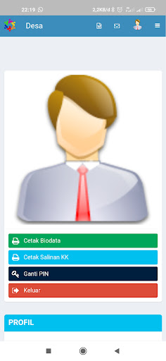 Layanan Mandiri Desa Timbang Screen 2