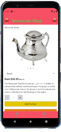 Moroccan Treasures Screen 2
