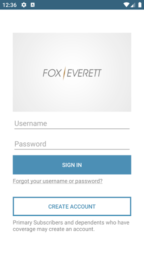 Android application FoxEverett screenshort