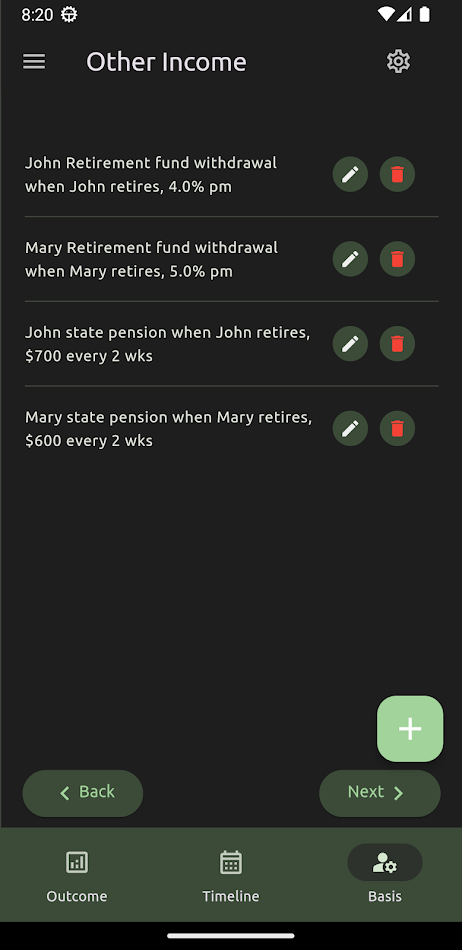 #6. Lifetime Planner (Android) Ved: Asrosoft