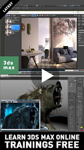 Captura de Pantalla 2 Learn 3ds Max Online Trainings android