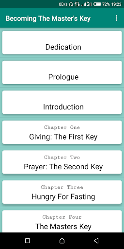 Android application Becoming The Master's Key screenshort