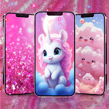 Cute girly wallpapers icon