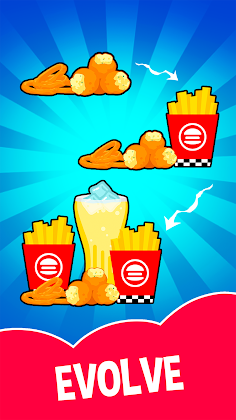 Burger Restaurant: Food Merge - Screenshot 4