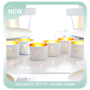 Wonderful DIY Tin Candle Holder