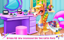 screenshot of Rainbow Pony Beauty Salon