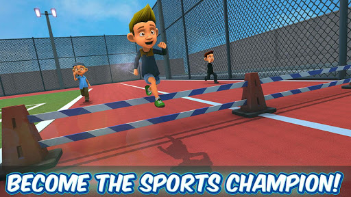 Android application High School Athletics Games 3D screenshort