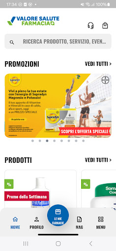 Android application Valore Salute screenshort
