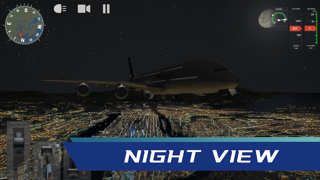 Flight Simulator Plane Game v0.19.0 MOD (Unlocked) APK