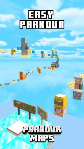 Android application Parkour maps for Minecraft PE screenshort