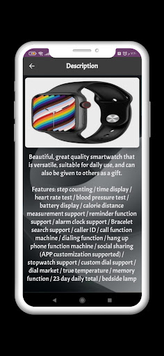 Wearfit Pro Smartwatch guide Screen 2
