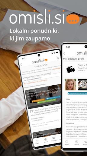 Android application Omisli.si screenshort