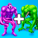 Herunterladen Merge Master Rainbow Fight Installieren Sie Neueste APK Downloader