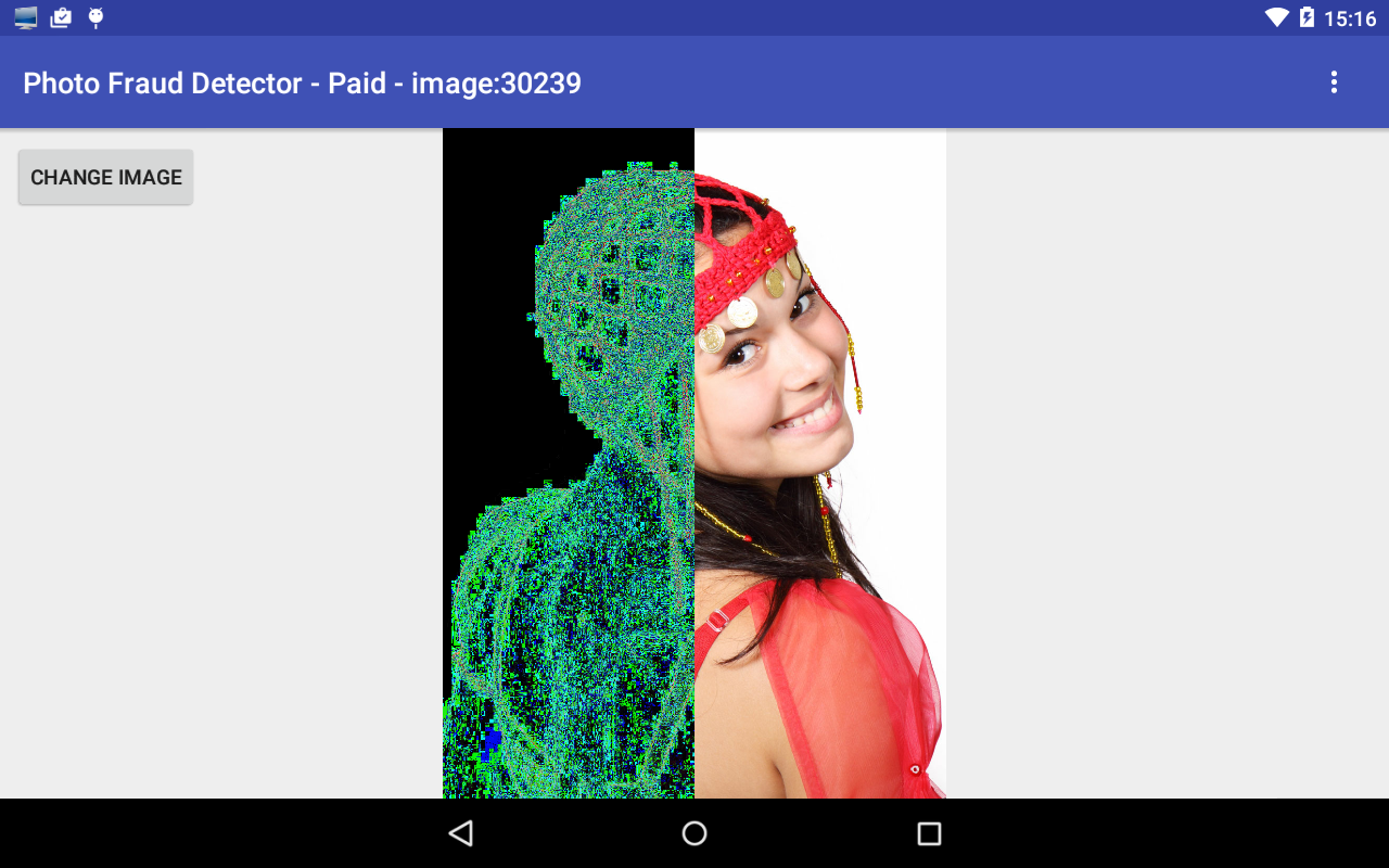 Android application Photo Fraud Detector - Paid screenshort
