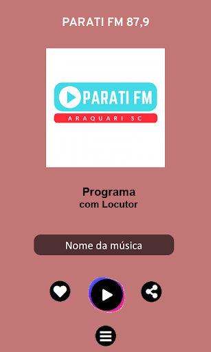 Parati FM 87,9 Screen 2