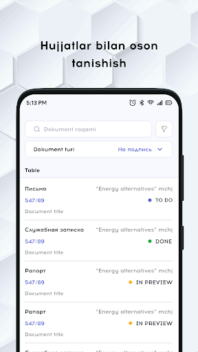Android application ANET screenshort