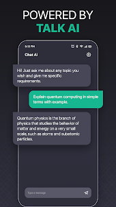 Talk AI - Chat with AI GPT Bot
