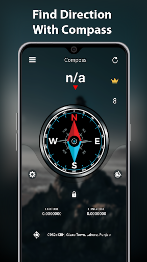 Screenshot of Compass - Direction Finder