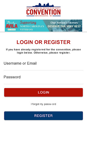 Android application NCGOP screenshort